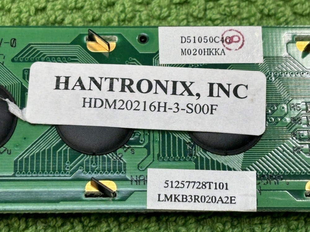 HDM20216H-3-S00F Hantronix LCD Display Module