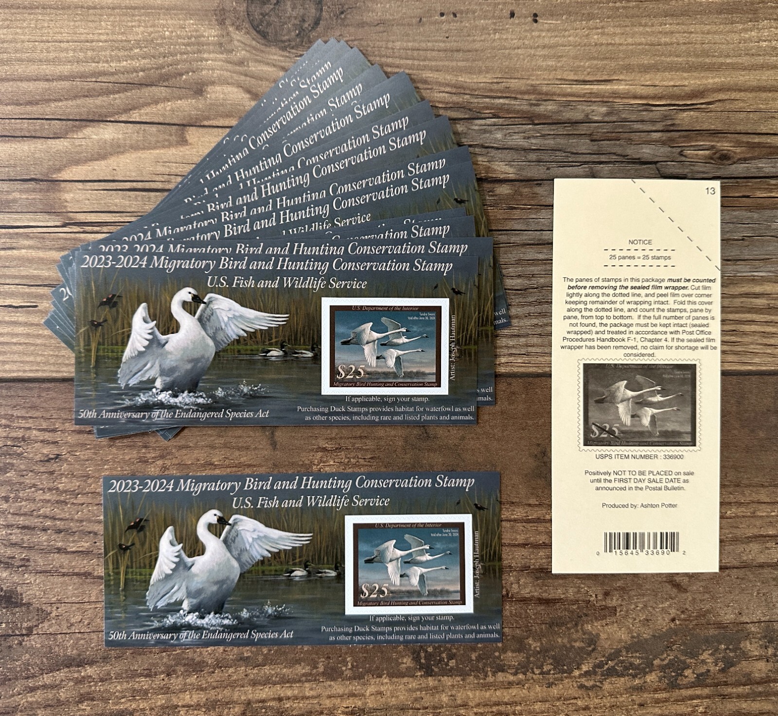 #RW90A 2023 / 2024 - US Federal Duck Stamp **New From Sealed Pack**