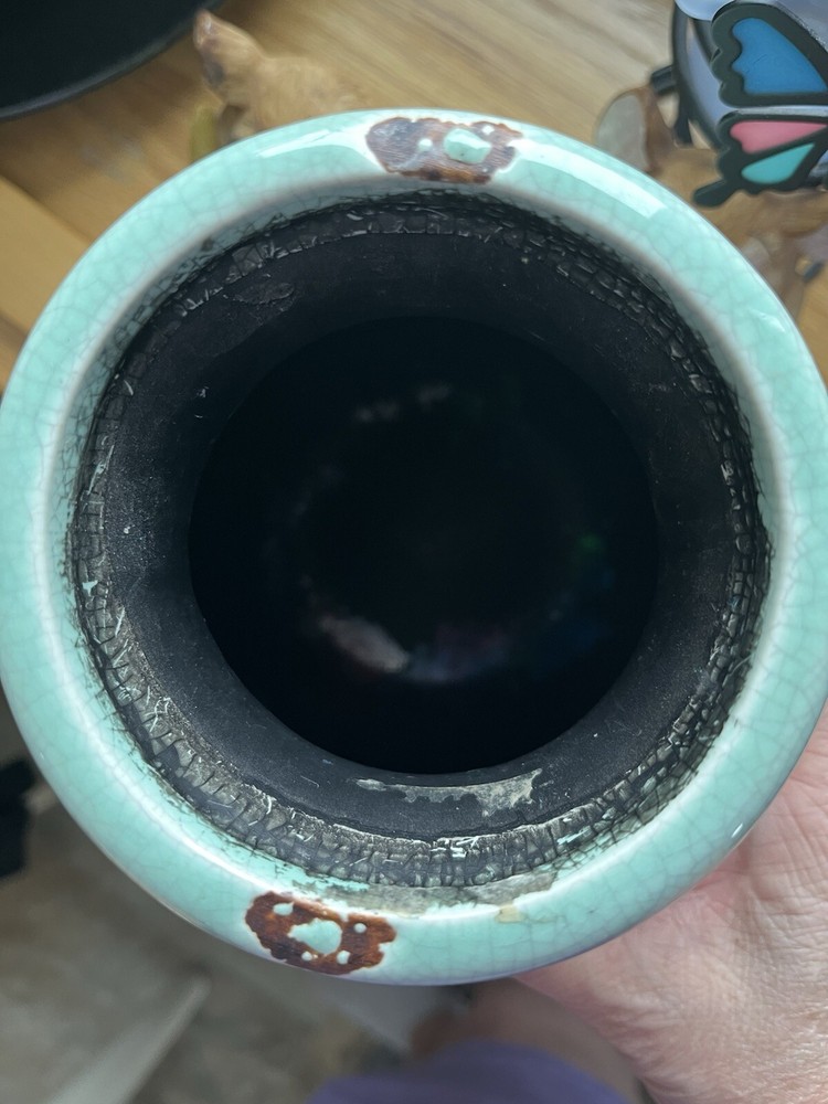 1970’s Orejon Turquoise Table Vase