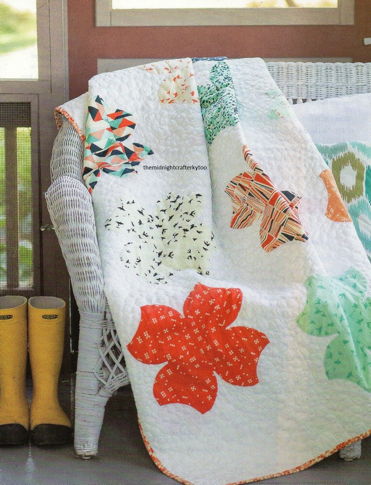 Floating Breeze Blossoms Quilt Pattern Pieced VC