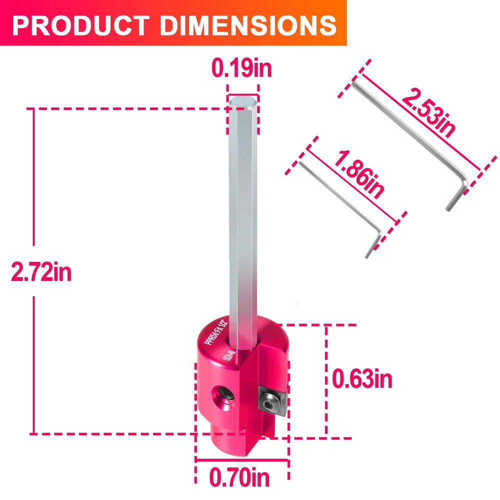 Plastic Pipe Fitting Reamer Plumbing Tool for SCH40 PVC ABS CPVC Socket Saver