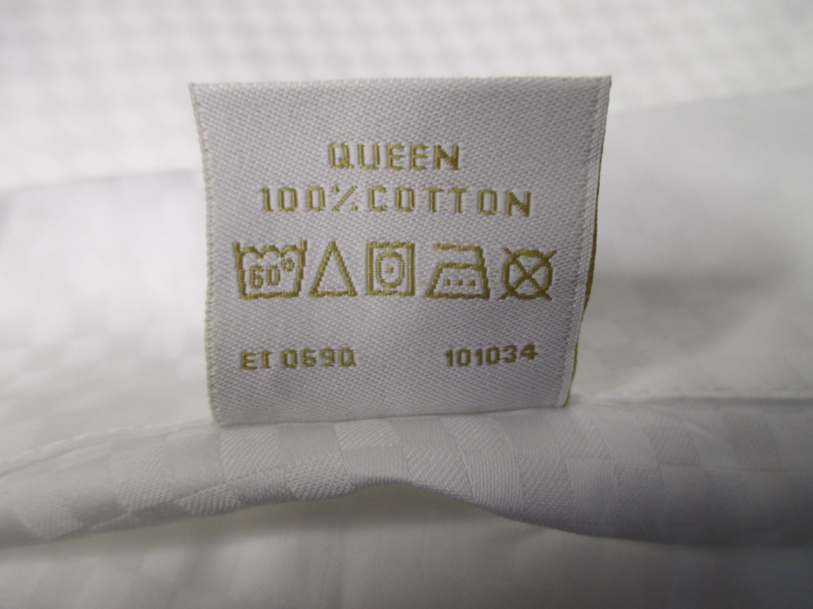 Frette Sabrina White Queen Fitted 4-Piece Sheet Set 100% Cotton NWT