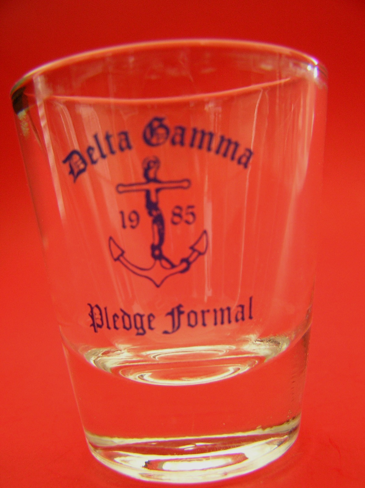 3 Shot Glasses: Nassau Bahamas, US Marine Corps Logo and Delta Gamma Sorority