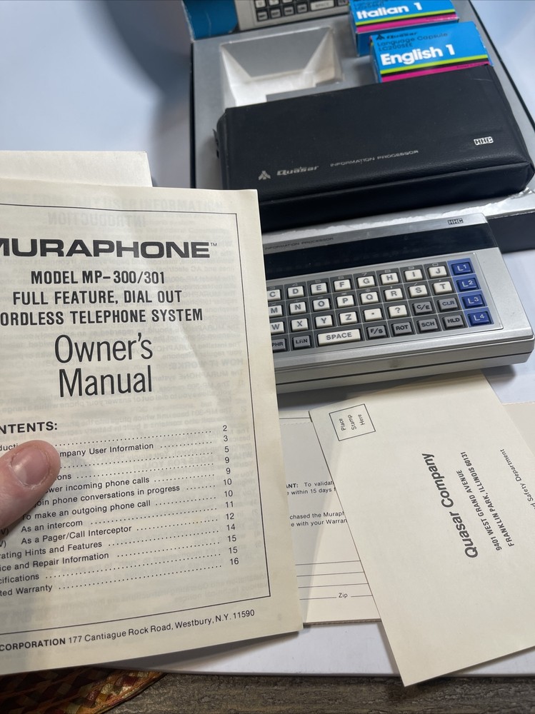 Quasar Information Processor Language Translator Metric Conversion HC2000RA Nice