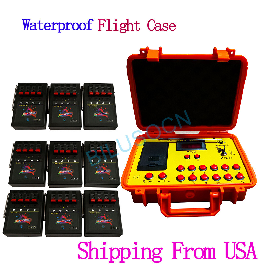 500M 36 cues fireworks firing system 1200cues wireless control Ship From USA