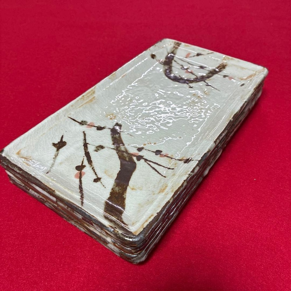 Tachikichi Square Plate 25cm 5 Set