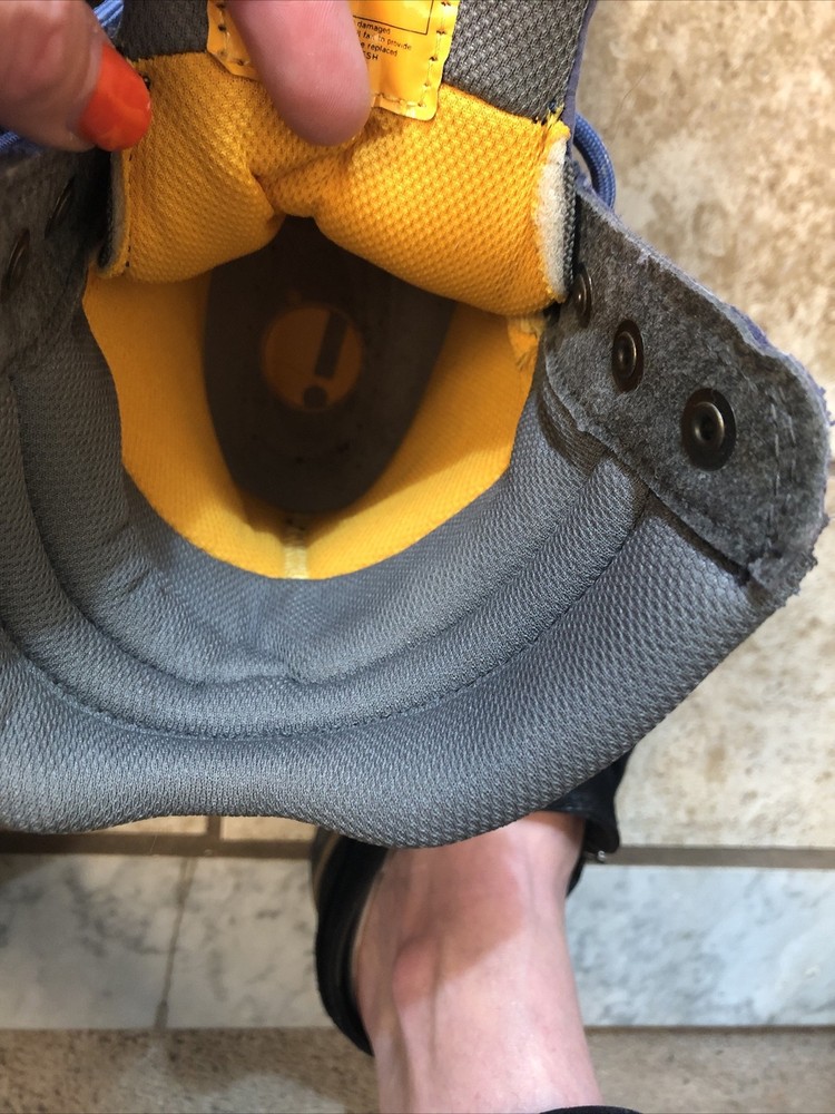 CAT steel Toe Lavender Boots