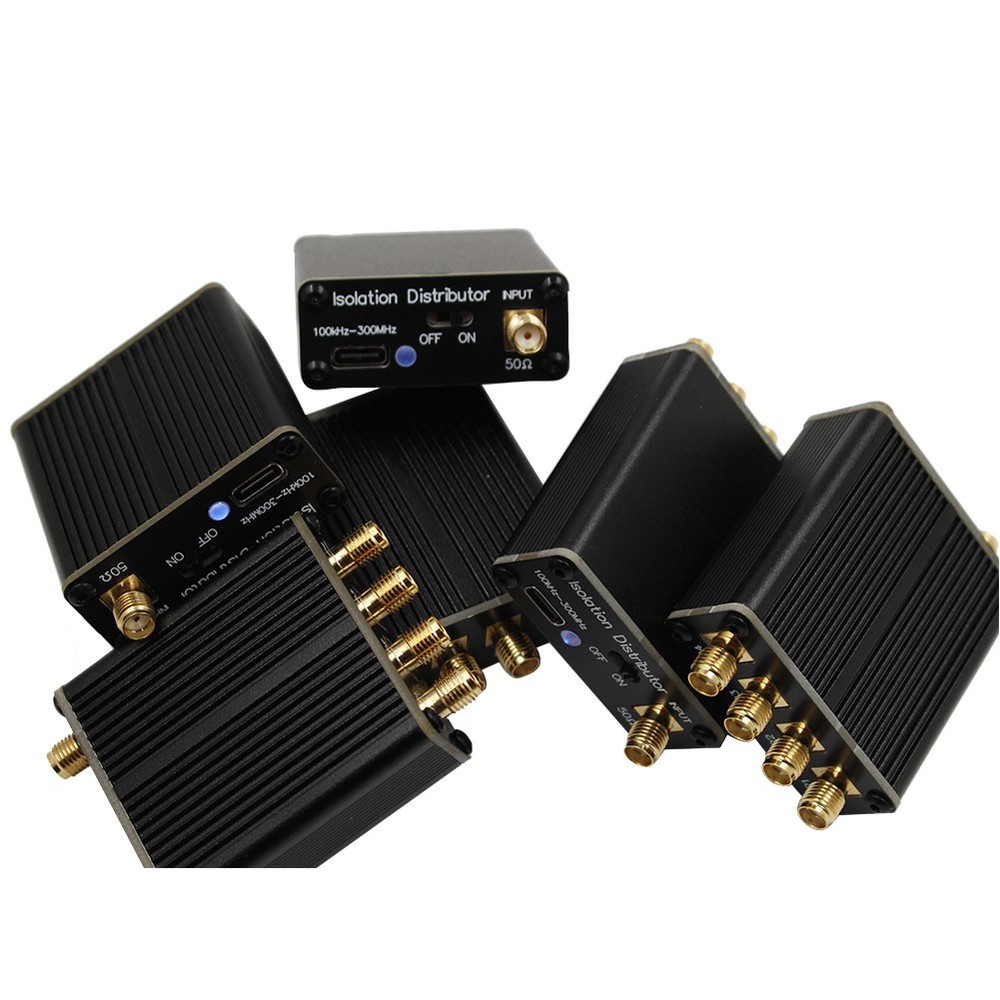 Active RF Isolated Distributor 150MHz Radio Antenna SDR Clock Source GPSDO