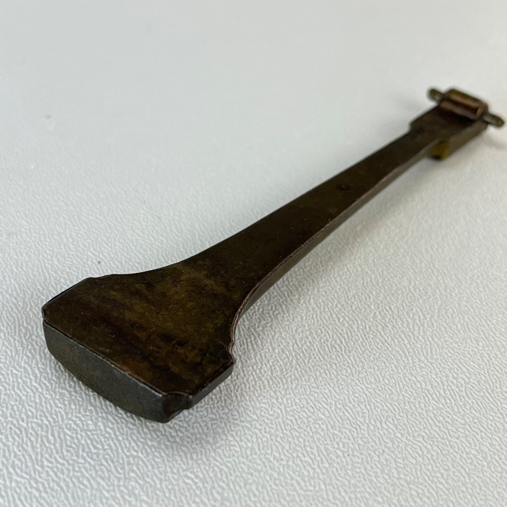 Solid Brass Replacement Door Knocker Strike Bar MidCentury 4.5" Door Hardware