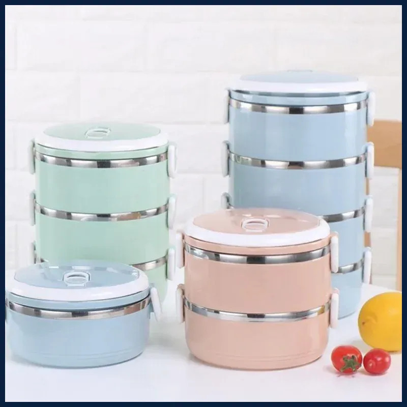 Office Workers Lunch Boxes, Sealed Lunch Boxes, Large-Capacity Portable