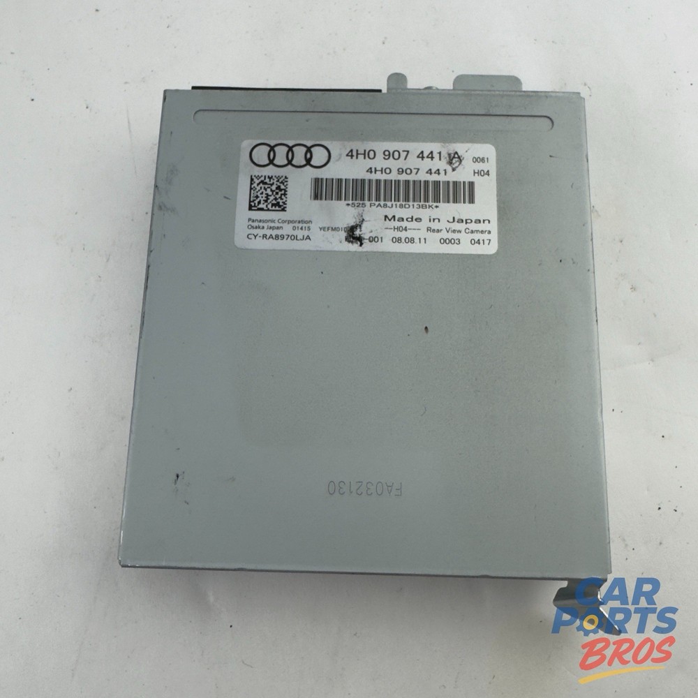 2013 2014 Audi S8 Rear View Reverse Camera Control Module 4H0907441A OEM
