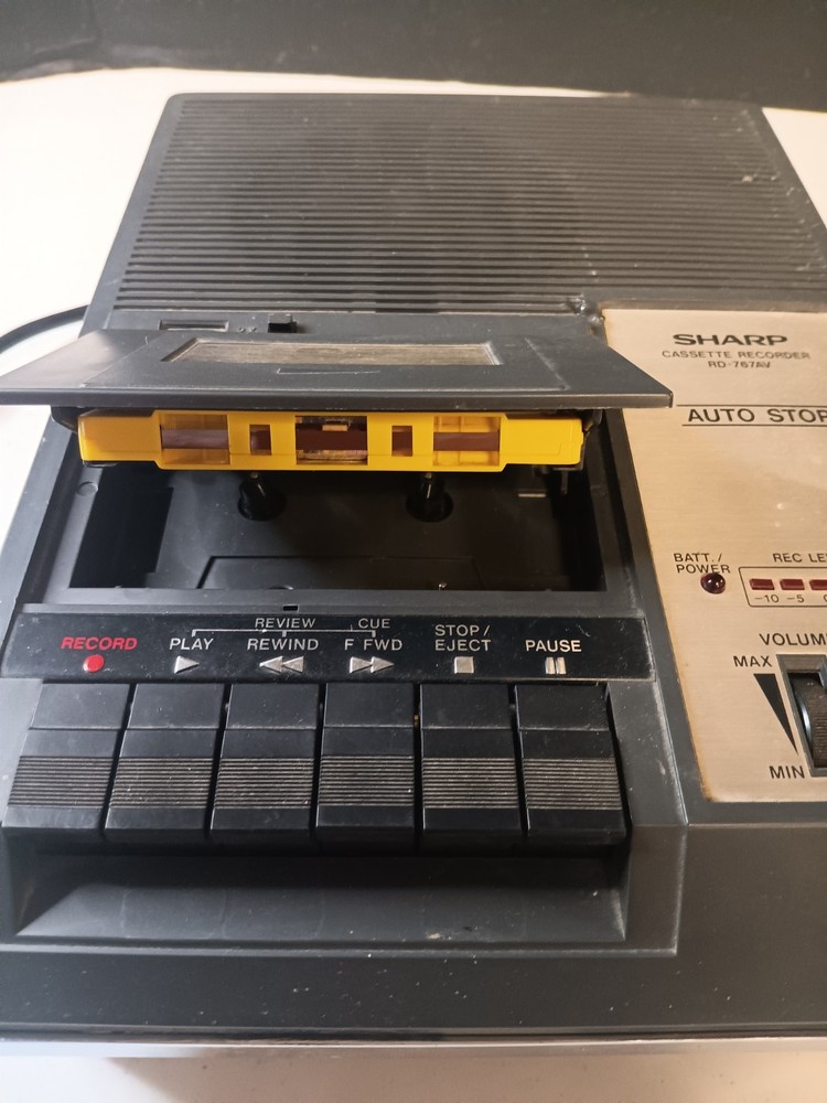 Vintage Sharp RD-767AV Cassette Player/Recorder