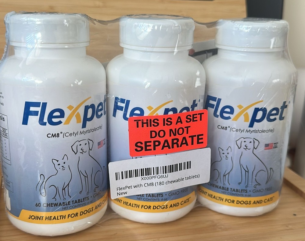 Flexpet with CM8 - Regular Strength 180 count