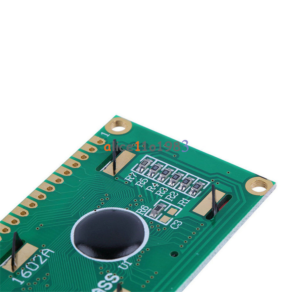 1602 16x2 Character LCD Display Module HD44780 Controller Blue Blacklight