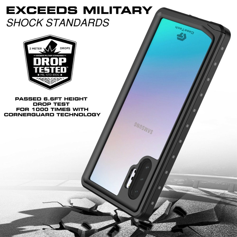 Samsung Galaxy Note 10 / 10+ Plus Case Waterproof Case Cover w/ Screen Protector