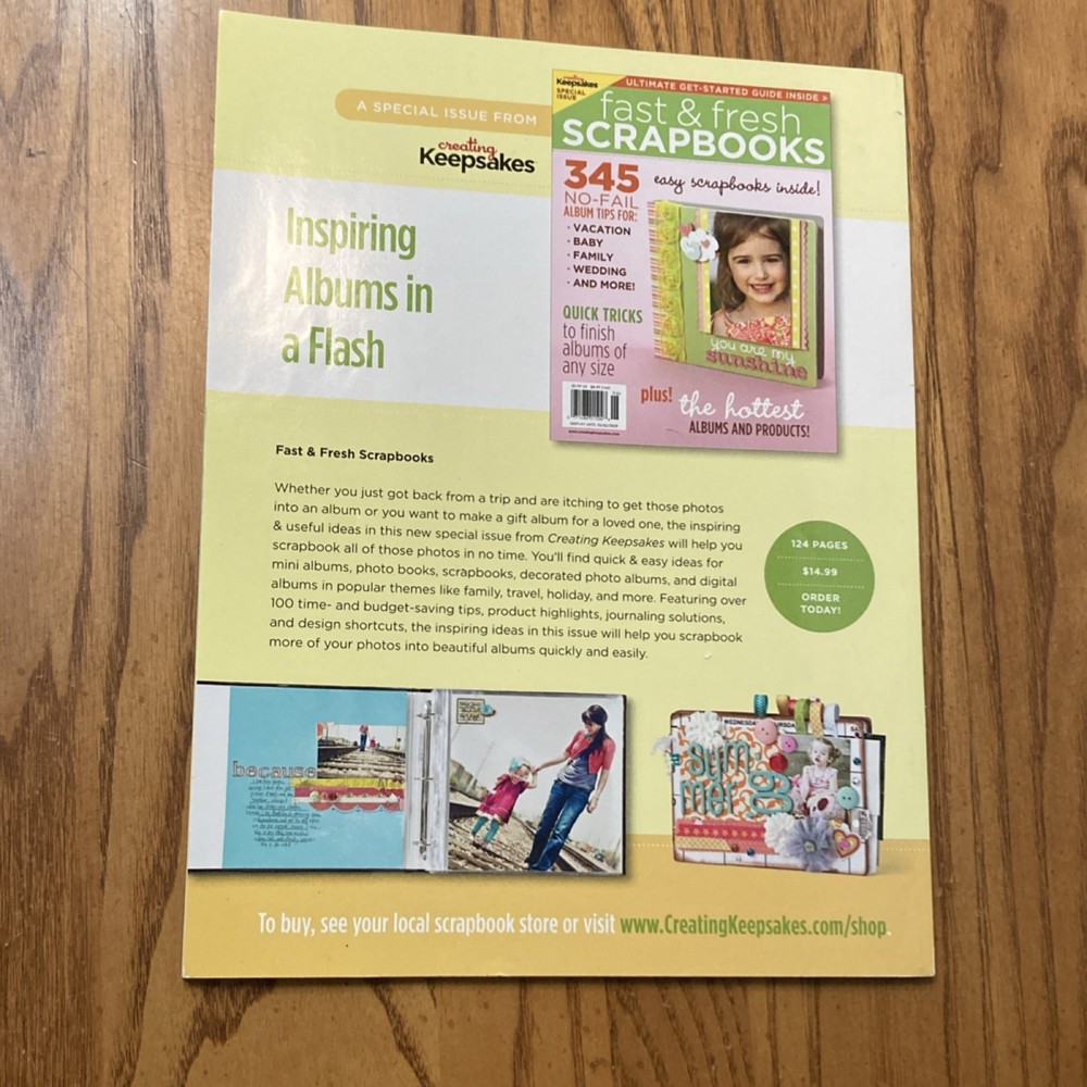 Creating Keepsakes & Scrapbooking & Beyond Scrapbooking Instruction Magazines