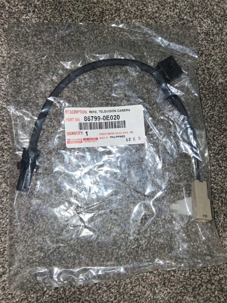 Genuine Lexus Wire 86799-0E020