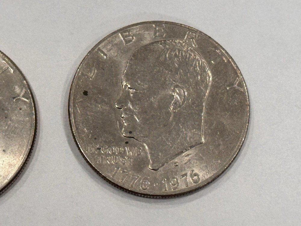 (12) Eisenhower Bi-Centennial Dollar 1 ONE DOLLAR