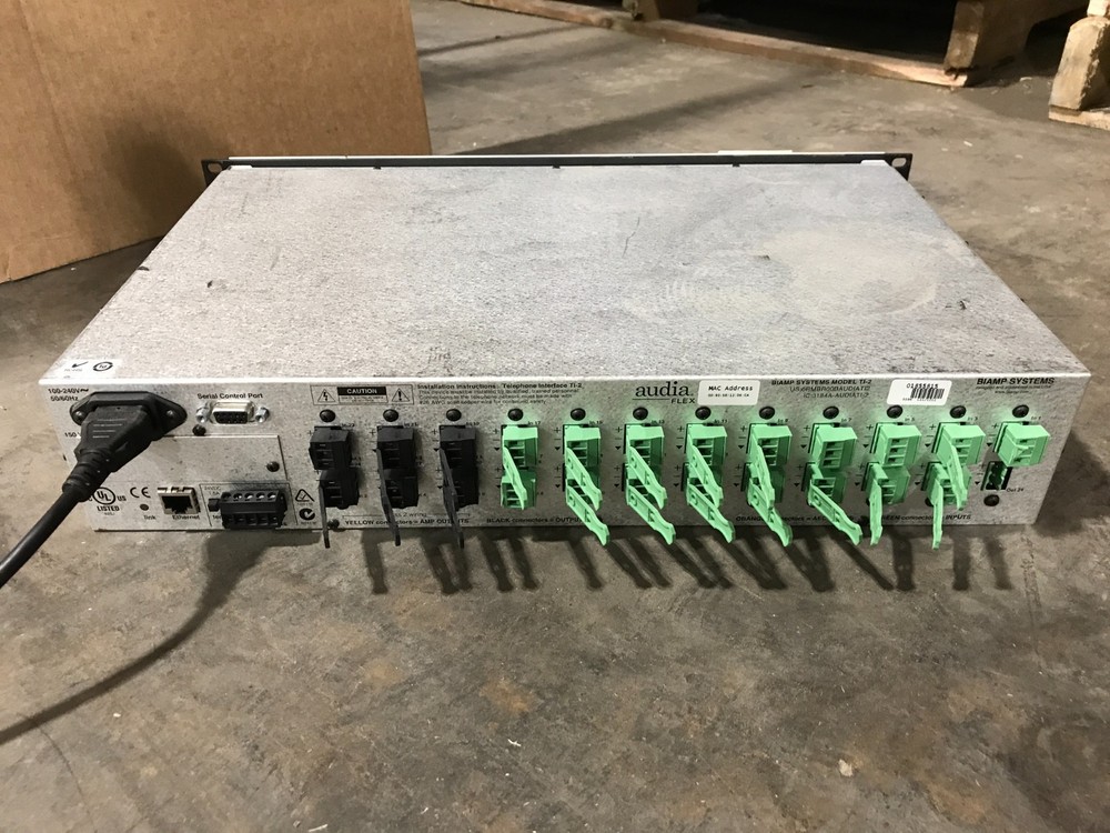 BIAMP Systems Model TI-2 Audia Flex Digital Sound Processor