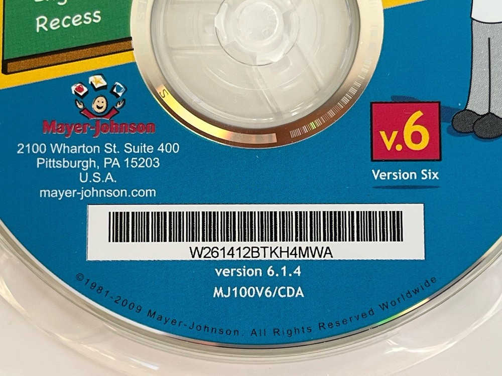 Boardmaker Plus! V.6.1.4 Windows [CD-ROM] 2 Disc Mayer-Johnson ENGLISH
