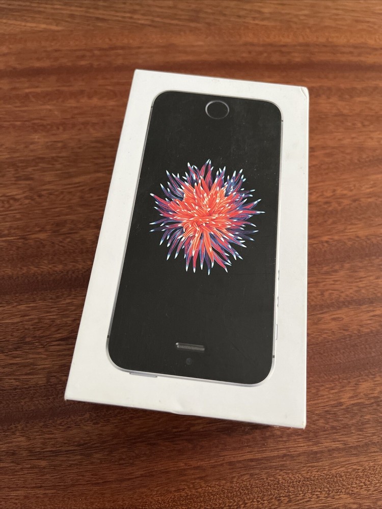 BOX ONLY!!!! Apple iPhone SE - 64 GB - Black