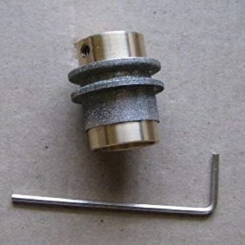 1" Stained Glass Reducing Ripple Bit Grinder Head Top Quality Solid Brass Core