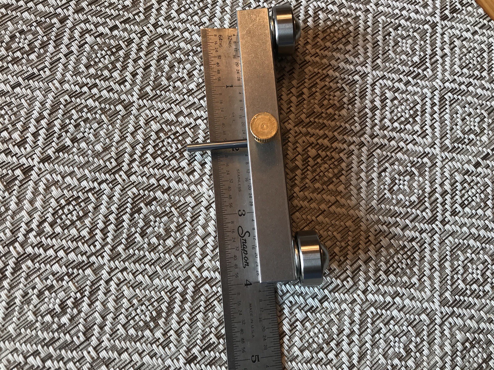 Blacksmith Scribe, Knife Maker's Center Line Scribe, 2 x 72 Knife Maker Scribe