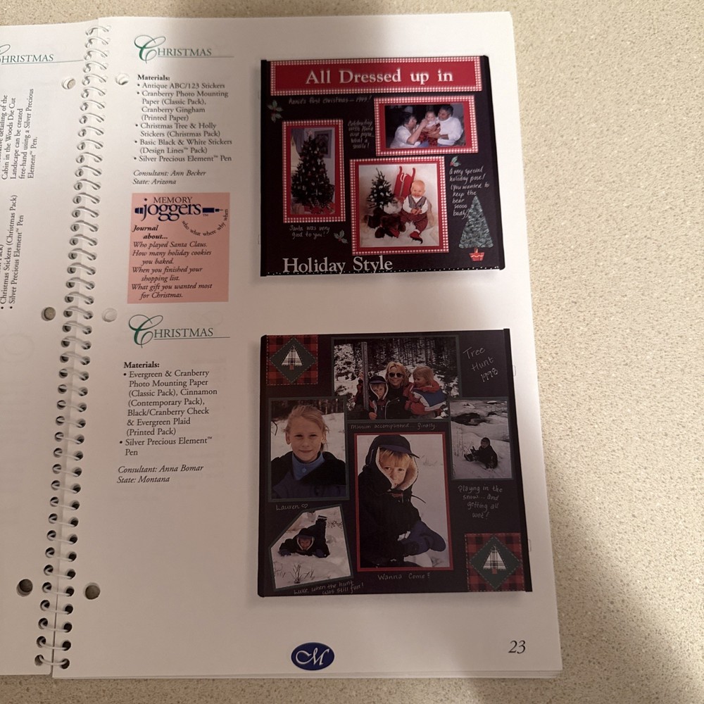 creative memories idea books