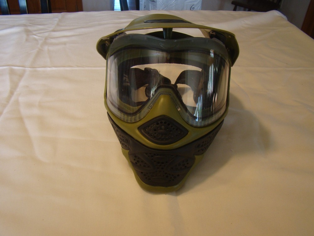 JT Paintball Mask Olive Green
