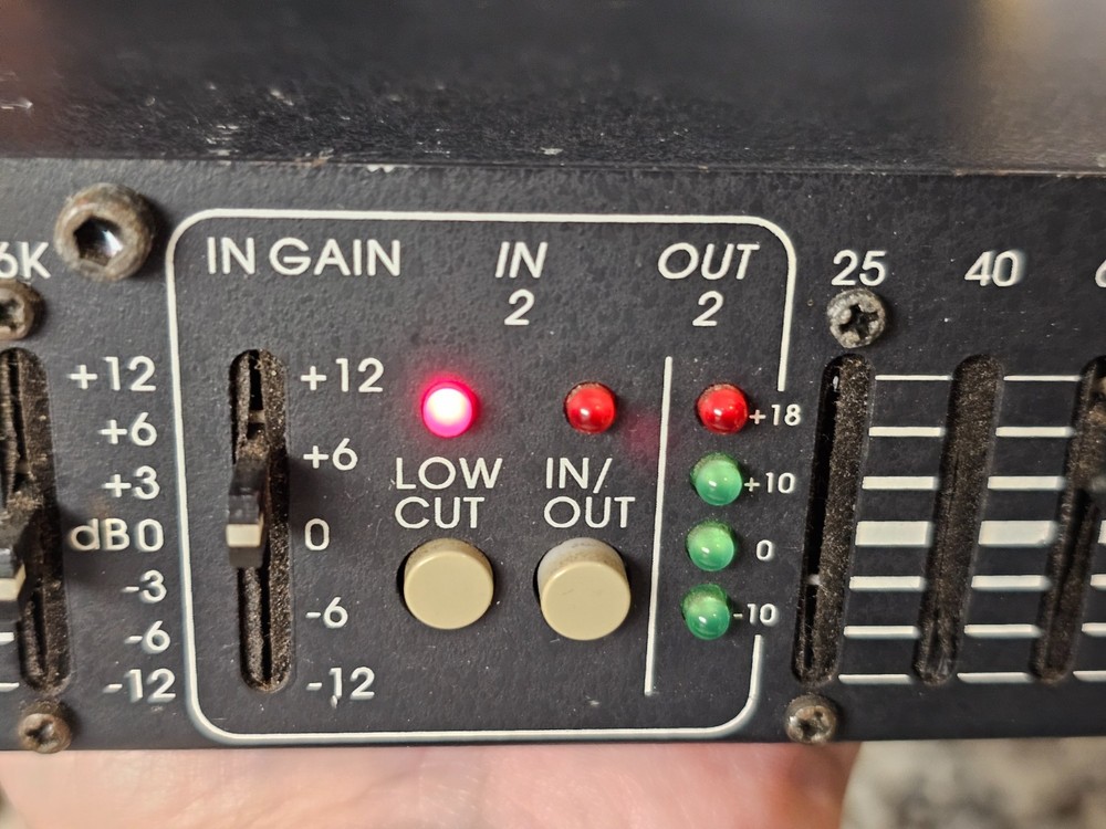 DOD SR430 QXLR Graphic Equalizer