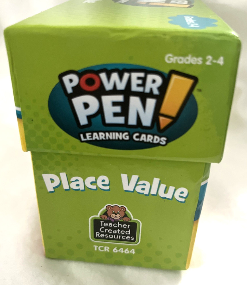 Pen Power Learning Cards Place Value Grades 2-4