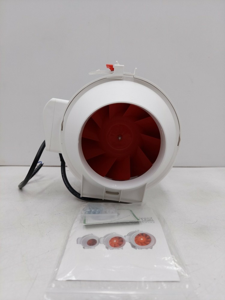 Royal Power Inline Duct Fan Model W100-01 White