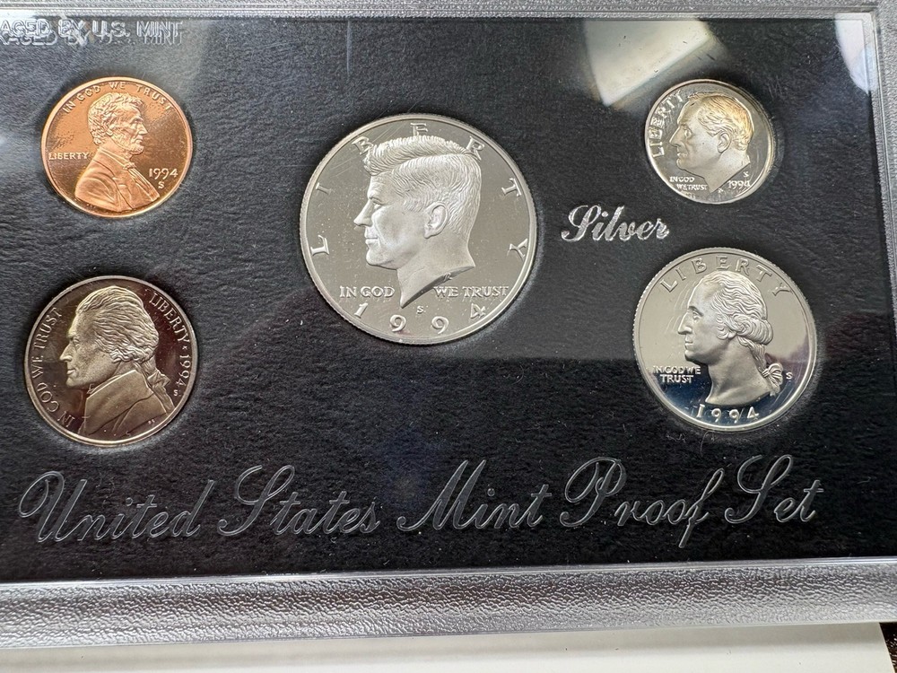 1994 United States Mint SILVER Proof Set