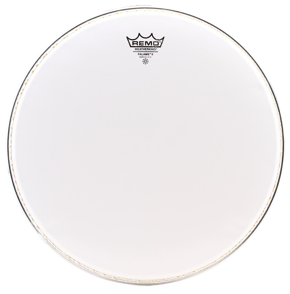 Remo Falams Smooth White Drumhead - 14 inch (2-pack) Bundle