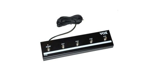 Vox VFS5 5-way footswitch for  all VTPLUS and VT models