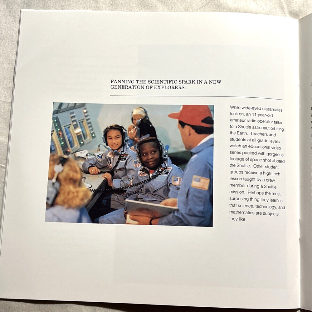 NASA Why On Earth Booklet Space Shuttle Program Exploration Science 1990s