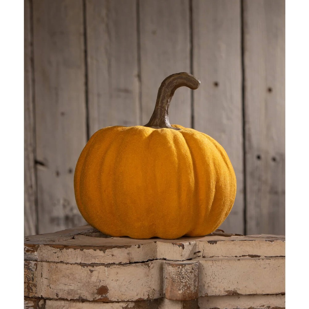 Flocked Mustard JOL
