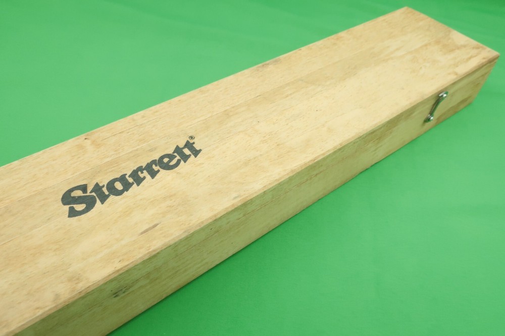 Starrett 656-6041 Extra Long Range Drop Point Dial Indicator 6" Range .001"