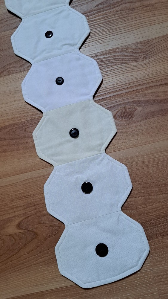 Vintage Handmade Christmas Patchwork Wall Hanging Snowman Decor