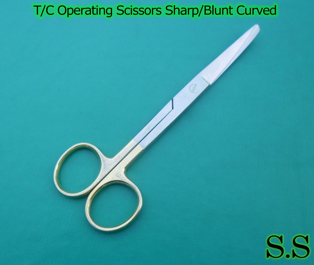 T/C Operating Scissors Sharp/Blunt 5.50" Curved