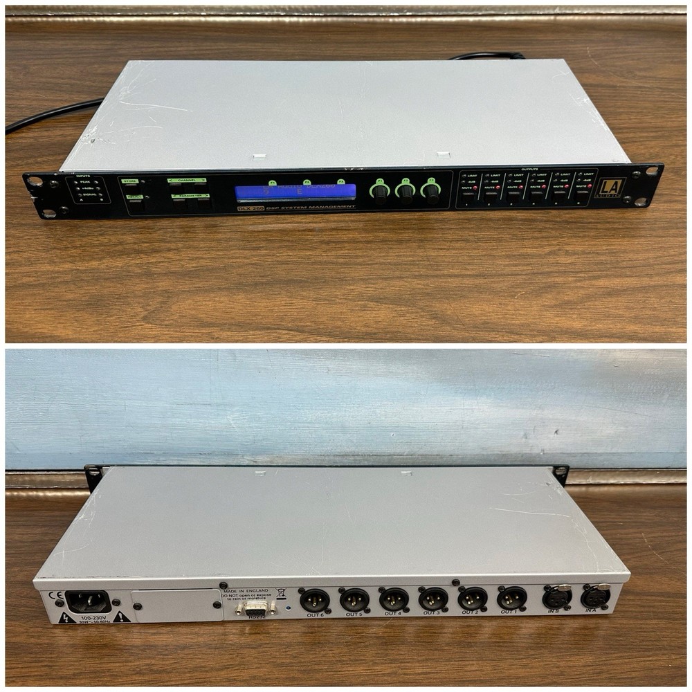 USED LA AUDIO 260 DLX260 Audio Processor Working Great