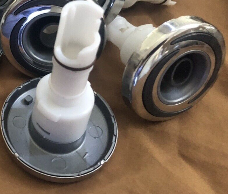 (3) Cal Spas 2” Directional Jet Inserts 2.5” Stems #6124