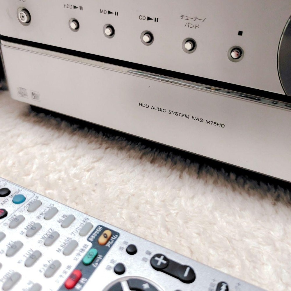 SONYHDD AUDIO SYSTEM NAS-M75H