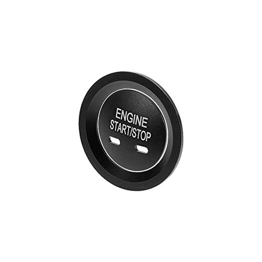 Car Start Stop Switch Button Cover with Ring Kit for Cadillac XTS XT5 CT6