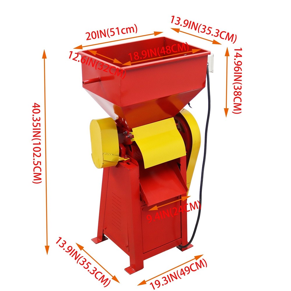 Coffee Bean Peeling Machine 660-1320lb/h Efficient Fresh Coffee Bean Peeling220V