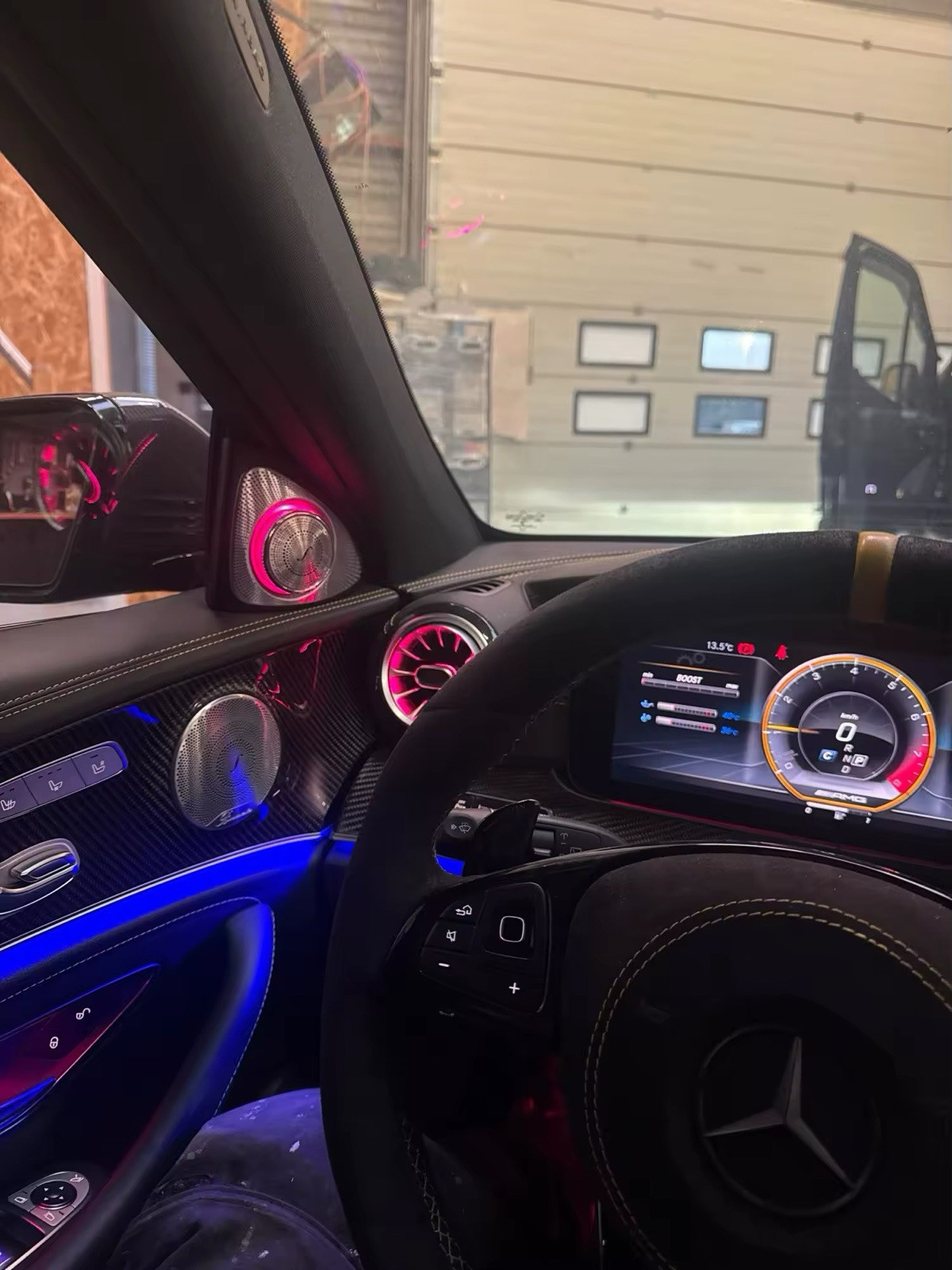 3D Rotation Speaker Tweeter Set for Mercedes Benz W213 E Class E300 E63 64 Color