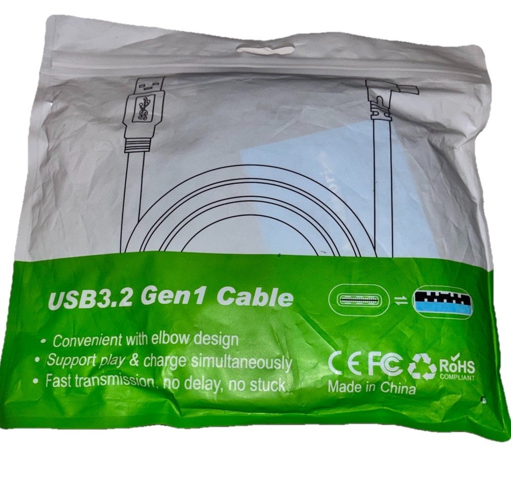 Black USB 3.2 Gen1 Type-C Data Cable Streaming Cable Line for Oculus Quest2 VR