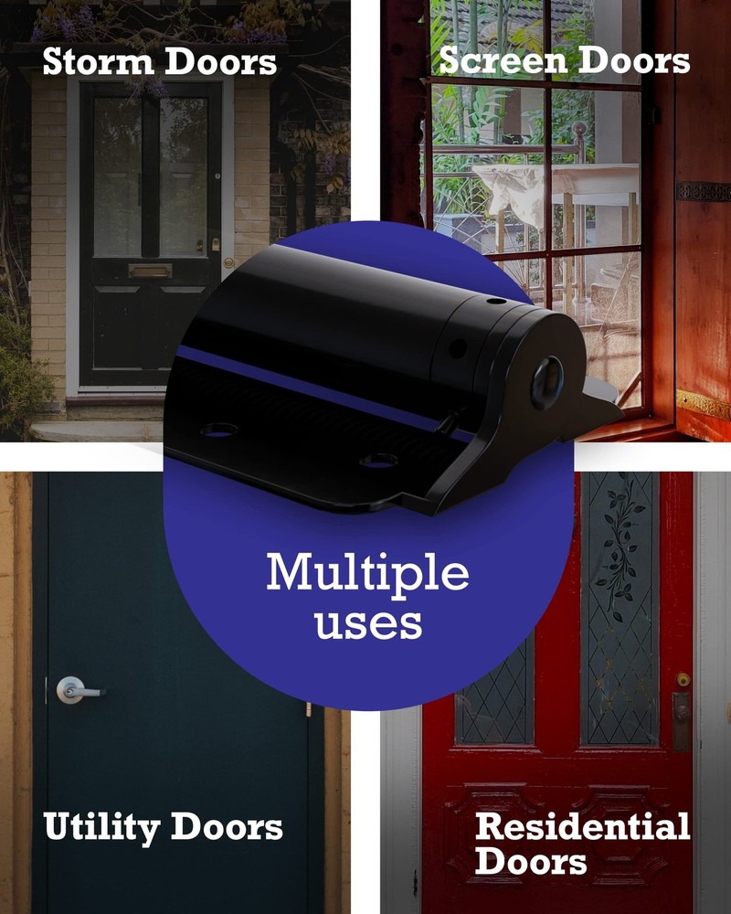 Hardware Essentials 852868 3 Inch, Black Adjustable