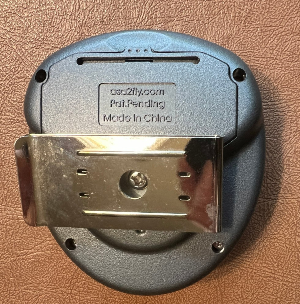 ASA Flight Timer-2 Aviation Flight Timer - Grey & Black Color