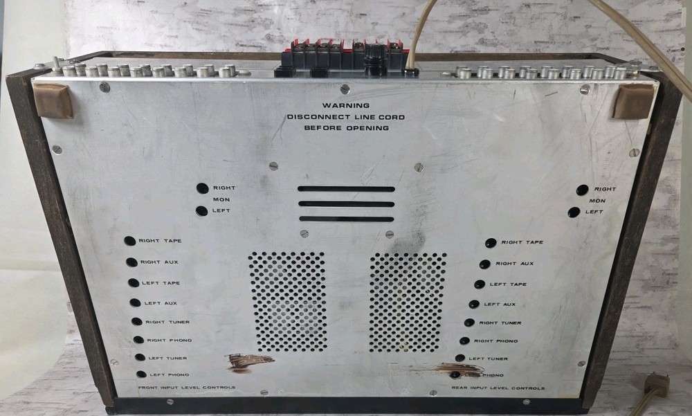 Heathkit AA-2010 4 channel Quadrophonic Integrated Amplifier Read Description